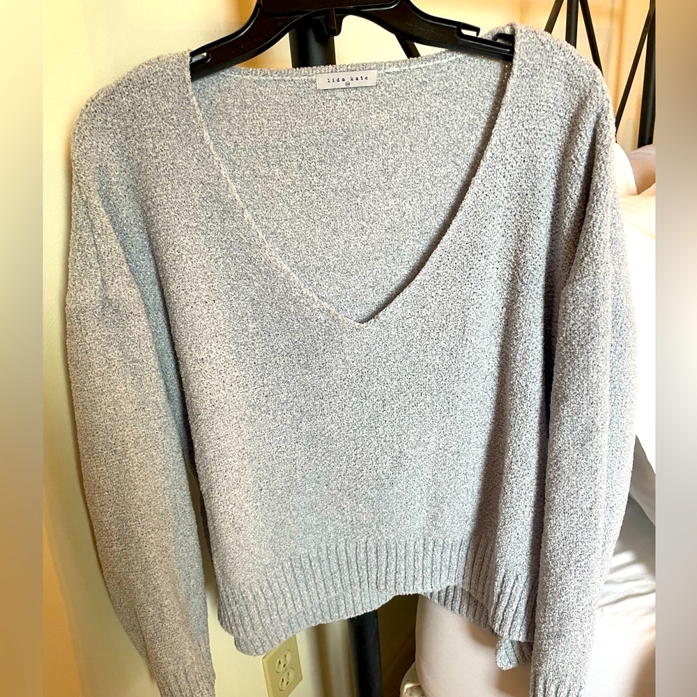 Lida Kate Gray Sweater